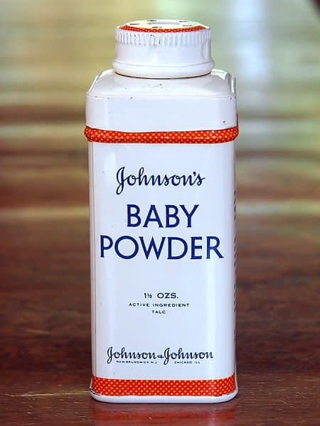 Johnson & Johnson's Baby Powder Active Ingredient Talc - Ovarian Cancer Risks