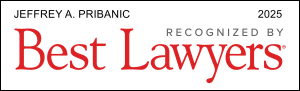 Jeffrey A. Pribanic, Recognized by Best Lawyers 2025